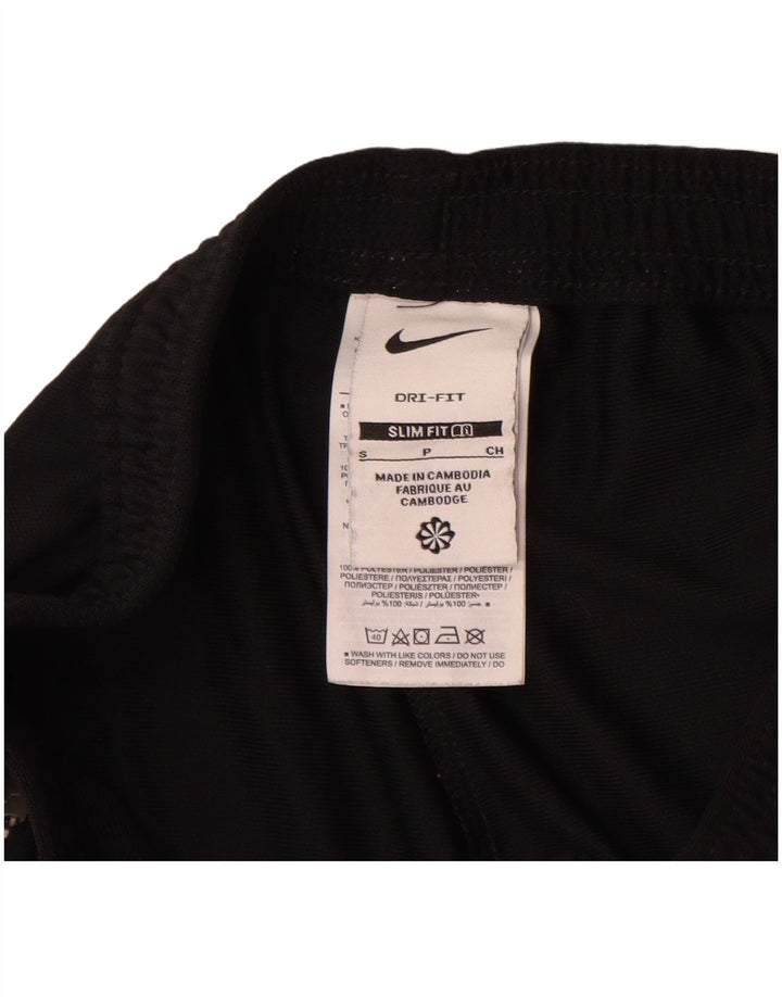 Pantaloni da tuta slim Nike Dri Fit da uomo, piccoli, in poliestere nero