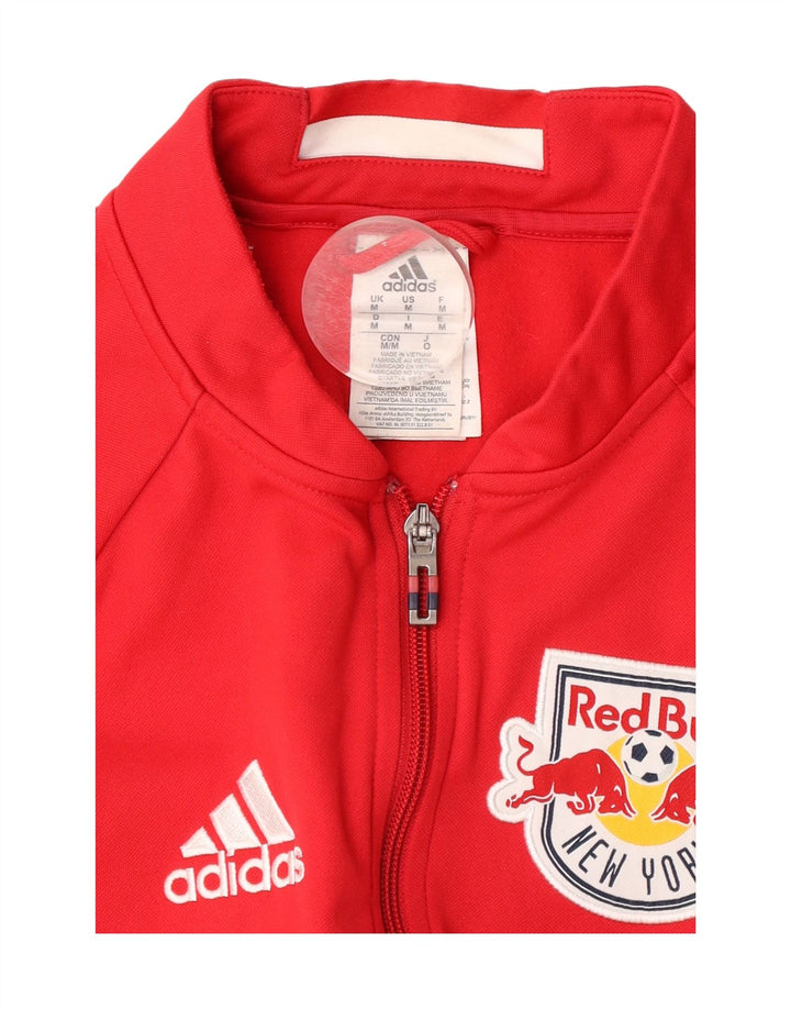 Giacca da allenamento Adidas Red Bull Graphic da uomo in poliestere rosso medio