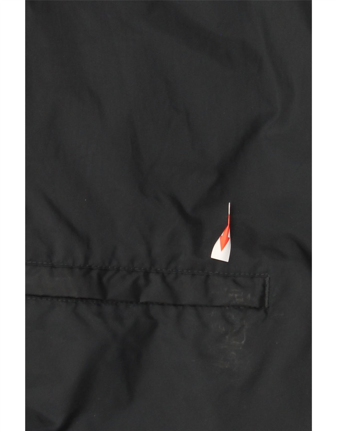 Giacca antipioggia con cappuccio da uomo Champion UK 42 XL nera in poliammide