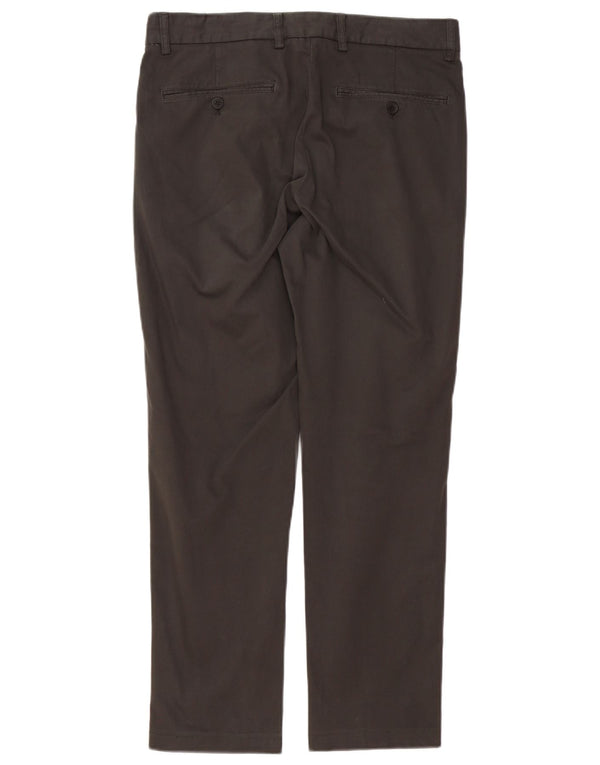 Pantaloni chino slim fit da uomo Massimo Dutti EU 40 Medium W31 L29 Cotone grigio