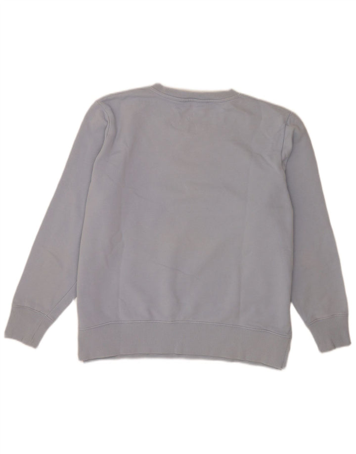 Felpa grafica da donna Tommy Hilfiger Maglione UK 14 Large Blu