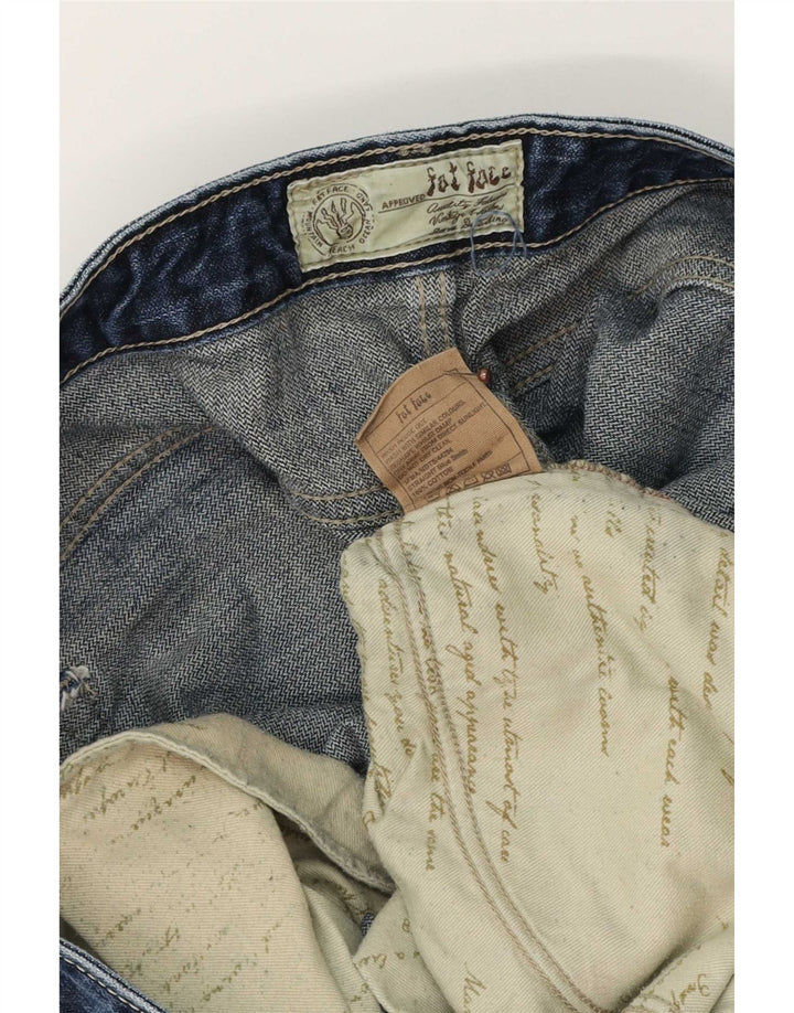 Jeans dritti da uomo Fat Face W36 L34 cotone blu