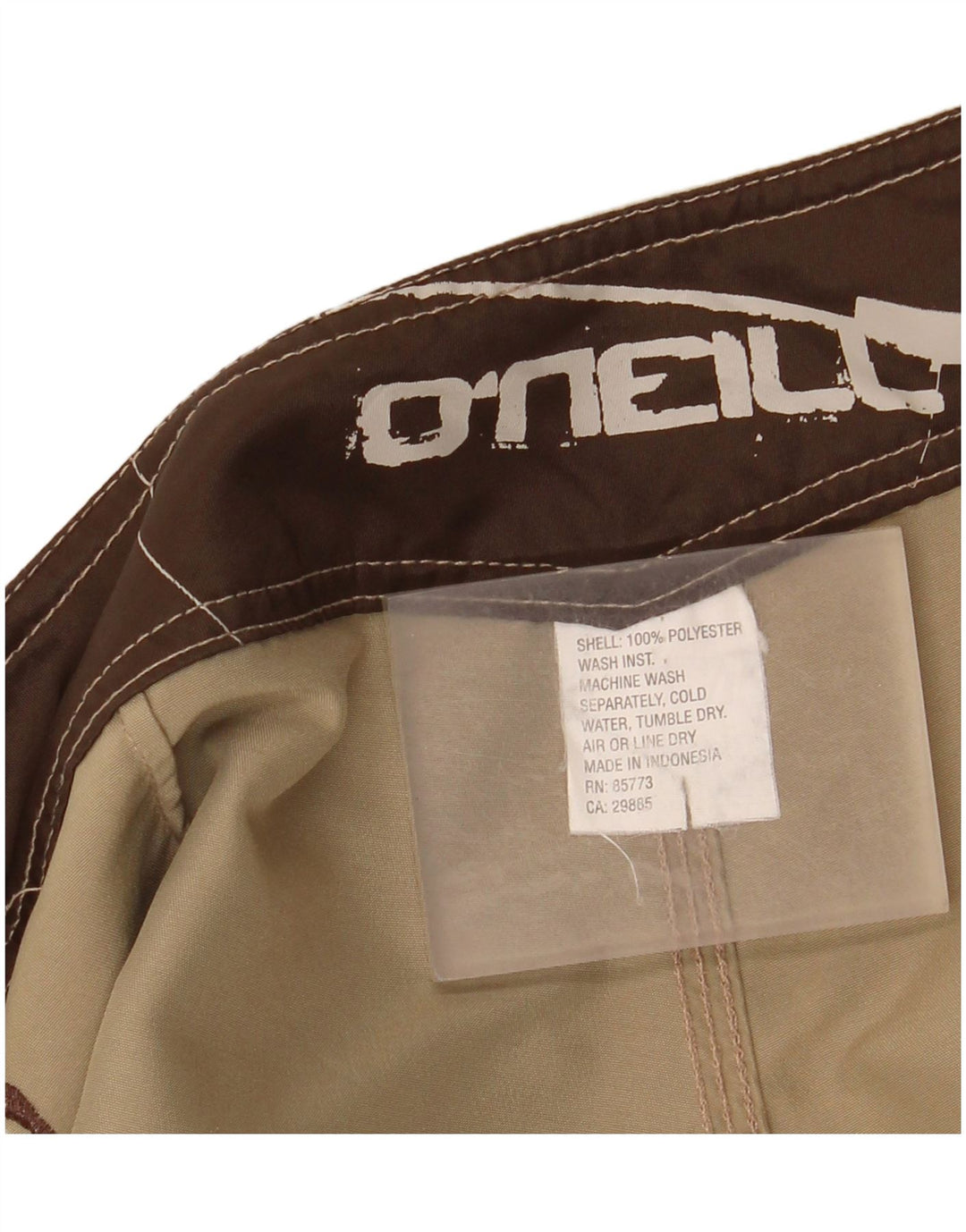 Pantaloncini da bagno da uomo O'Neill Medium Khaki Poliestere Beach
