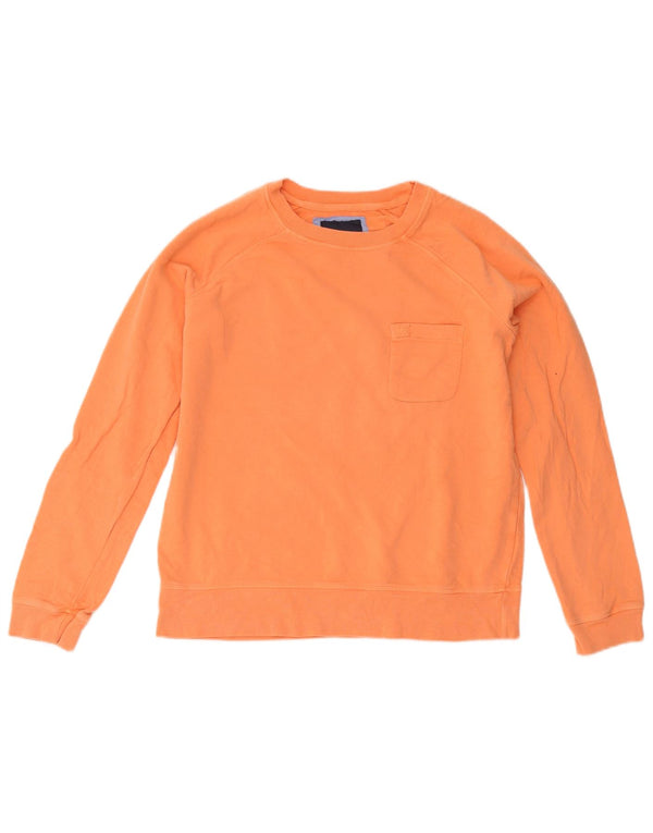 Crew Clothing Felpa da donna Maglione UK 10 Small Arancione