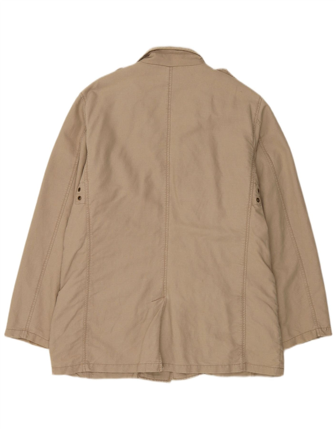 Giacca militare da uomo Jan Paulsen EU 54 2XL Lino beige