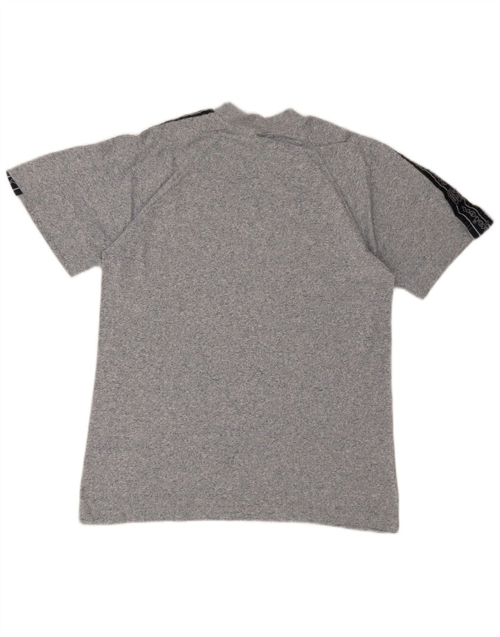 T-shirt grafica da uomo Champion Top piccola blu chiazzata