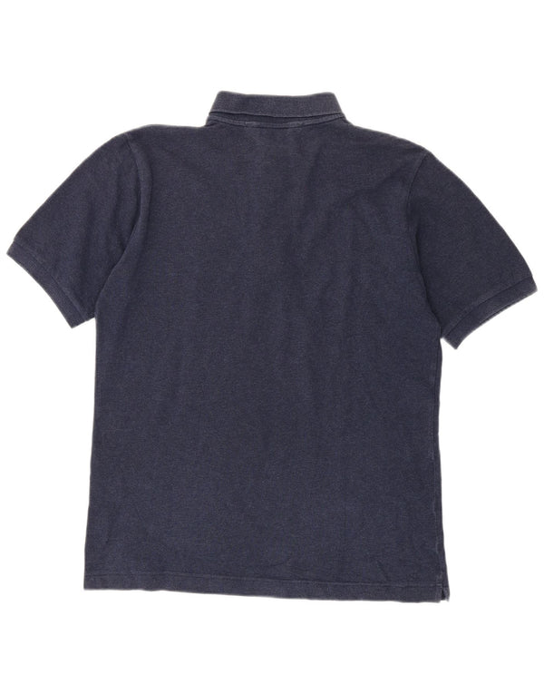 Polo Kappa Uomo Small Blu Navy in cotone