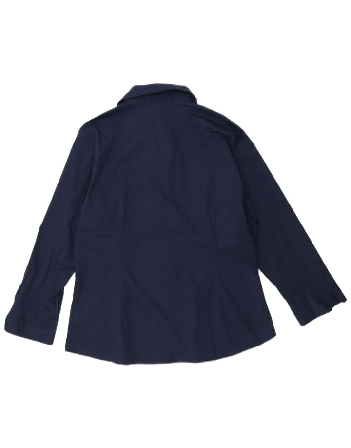 Camicia LEE da donna Riders UK 16 Large in cotone blu navy