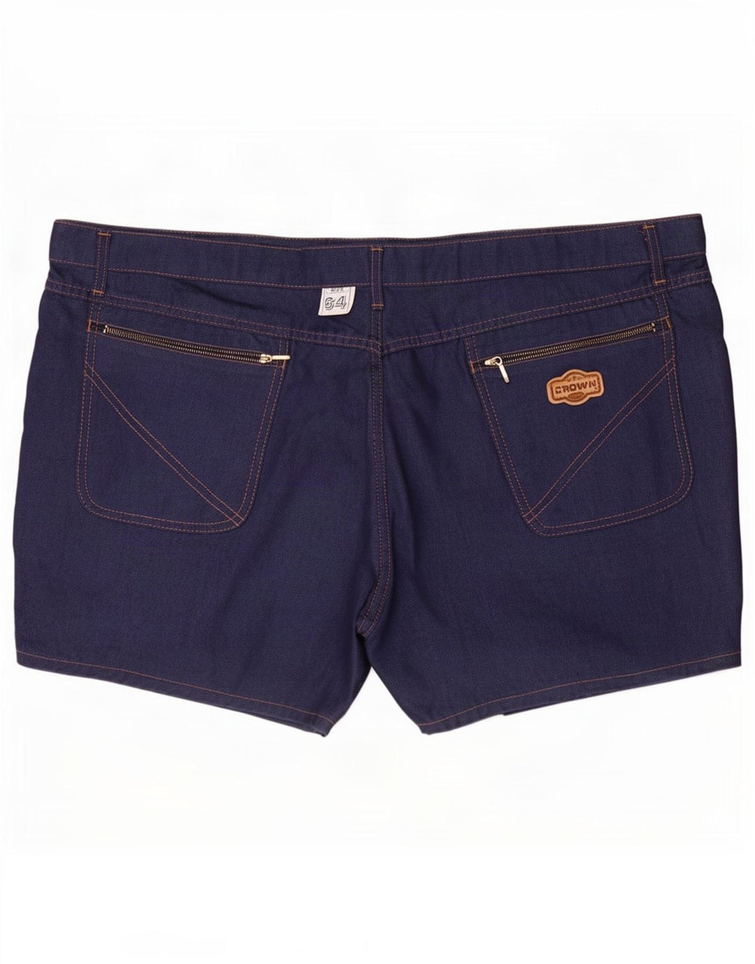 Pantaloncini di jeans da donna Crown 4XL W46 Blu navy