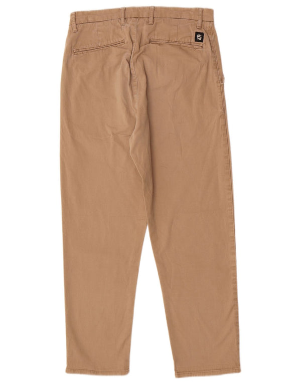 Pantaloni corti affusolati da uomo Zara EU 38 Small W30 L25 Cotone beige
