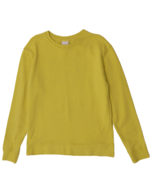 Zara Uomo Felpa Maglione Piccolo Verde Cotone