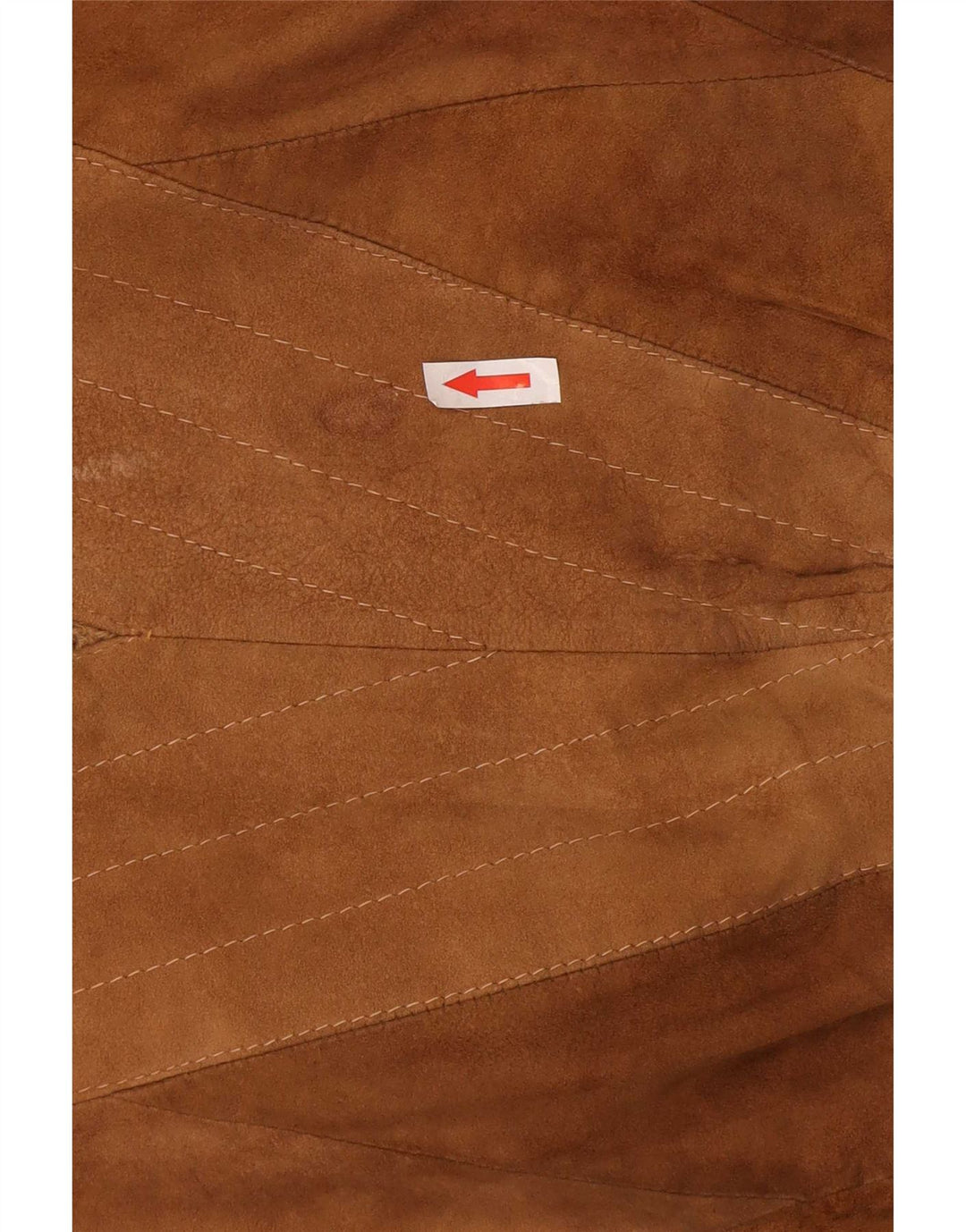 Maglione maglione girocollo da uomo numero 1 XL in lana marrone