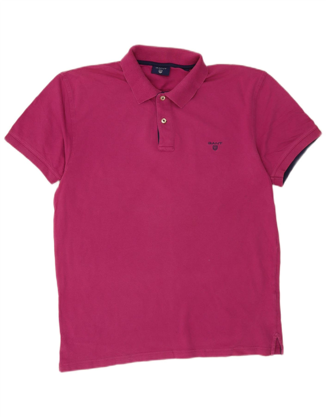 Polo da uomo Gant XL in cotone rosa
