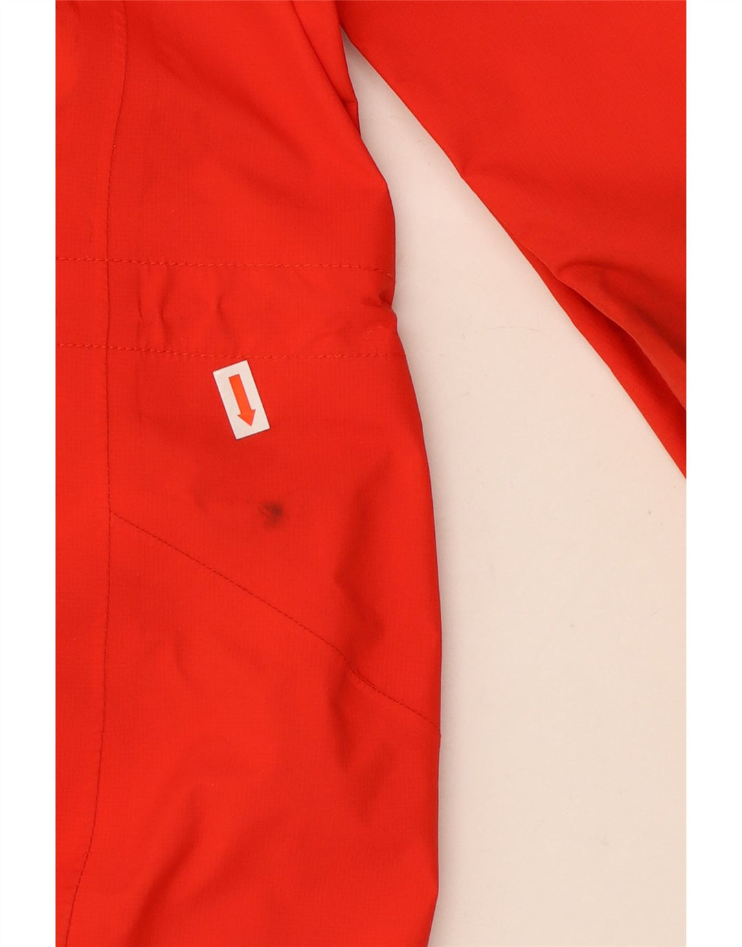 BERGHAUS Womens Gore-Tex Hooded Rain Jacket UK 14 Large Red Polyamide