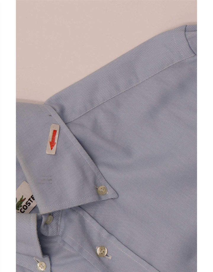 Camicia da uomo Lacoste taglia 39 blu medio