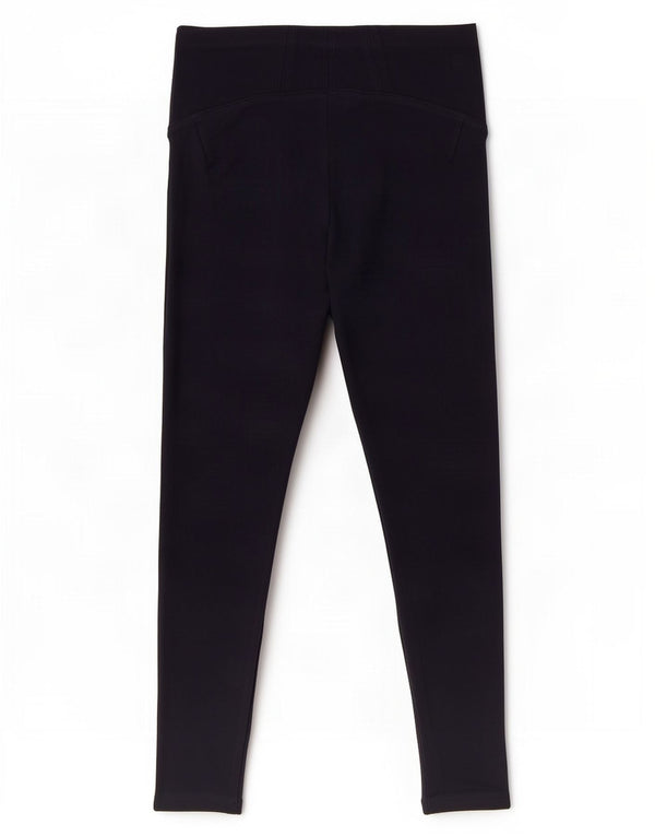Leggings corti da donna Marks & Spencer UK 12 viscosa blu navy medio