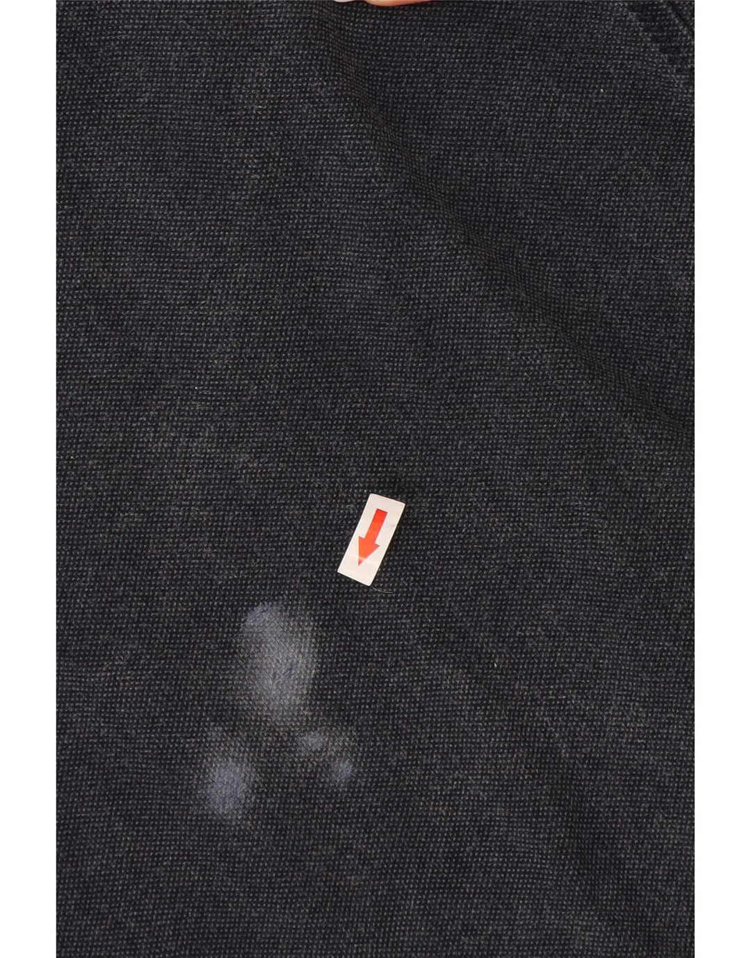 Felpa da uomo con collo con zip Fat Face, maglione grande, cotone blu navy
