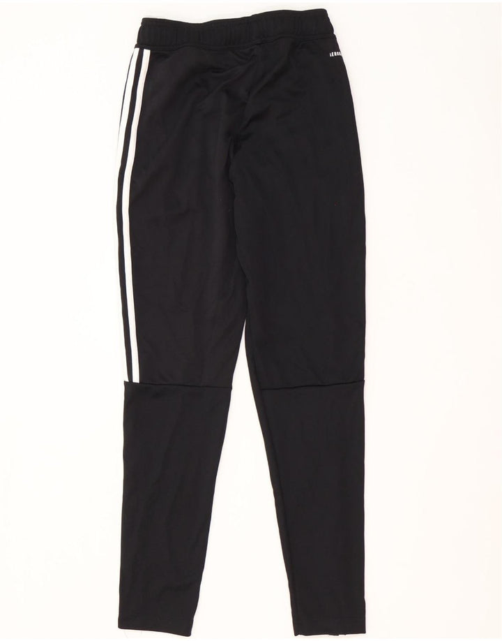 Pantaloni da tuta Adidas Aeroready da uomo piccoli in poliestere nero
