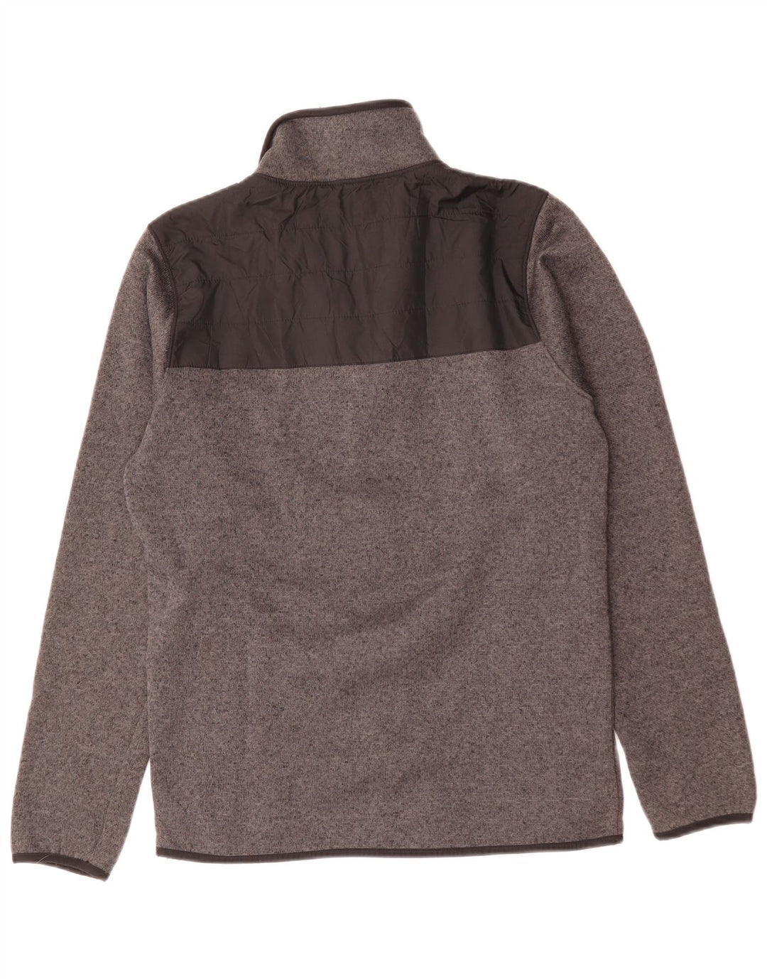 Giacca da tuta da uomo Columbia in poliestere color block grigio medio