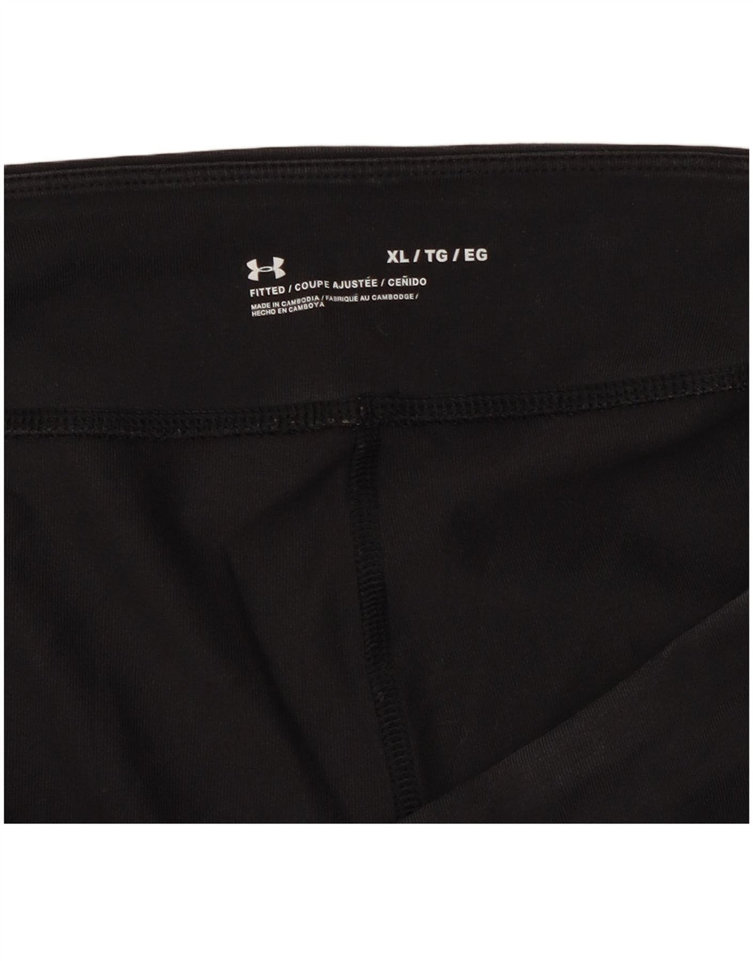 Leggings grafici da donna Under Armour UK 18 XL neri