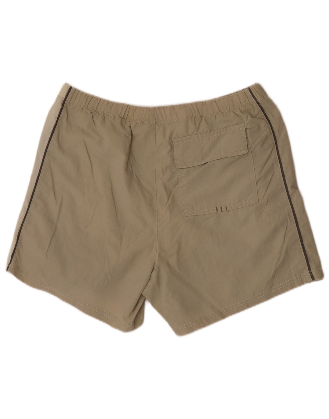 Pantaloncini da bagno grafici da uomo Invicta Large Beige Colourblock in poliammide