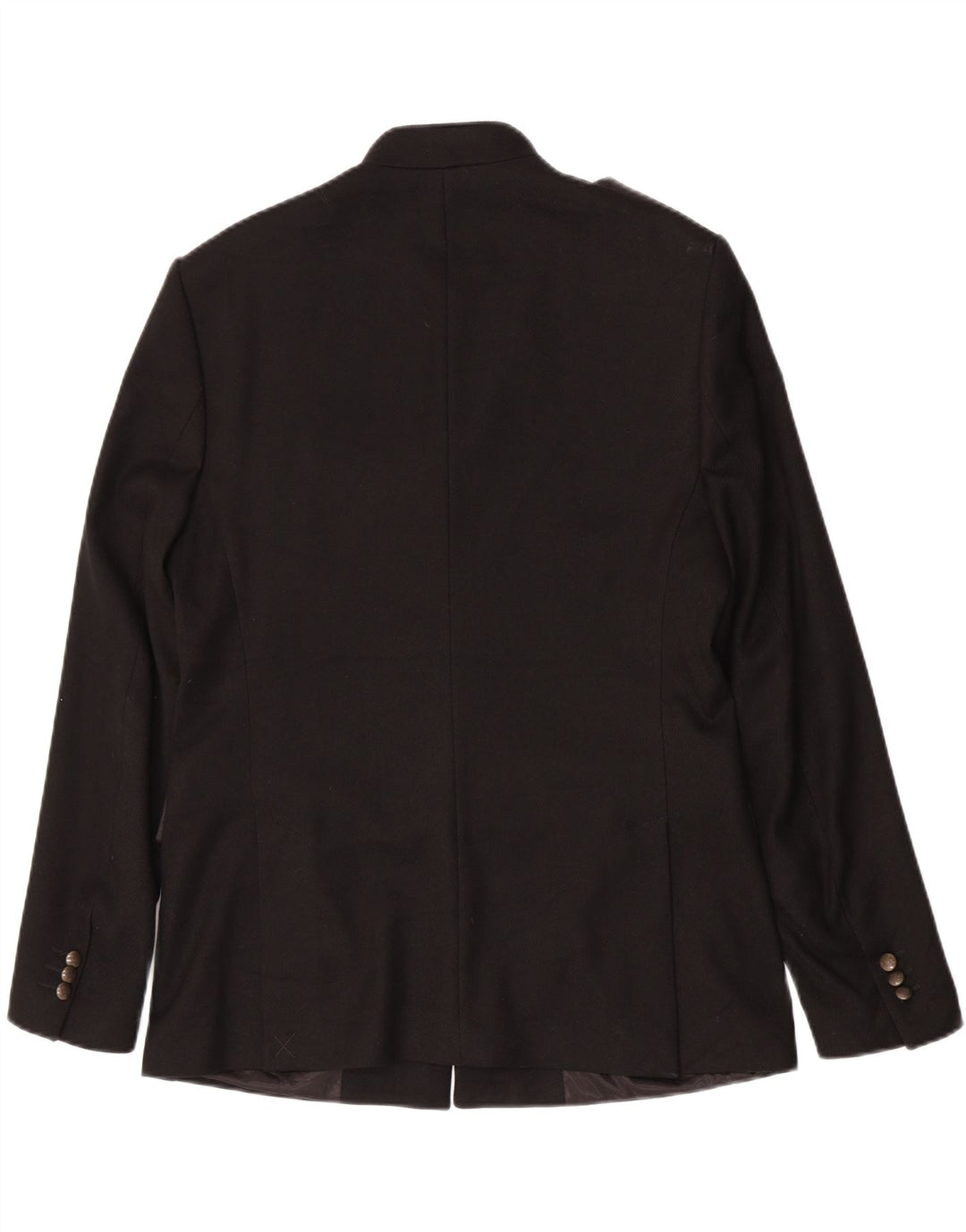 Giacca blazer da uomo a 5 bottoni Zara EU 54 XL poliestere nero