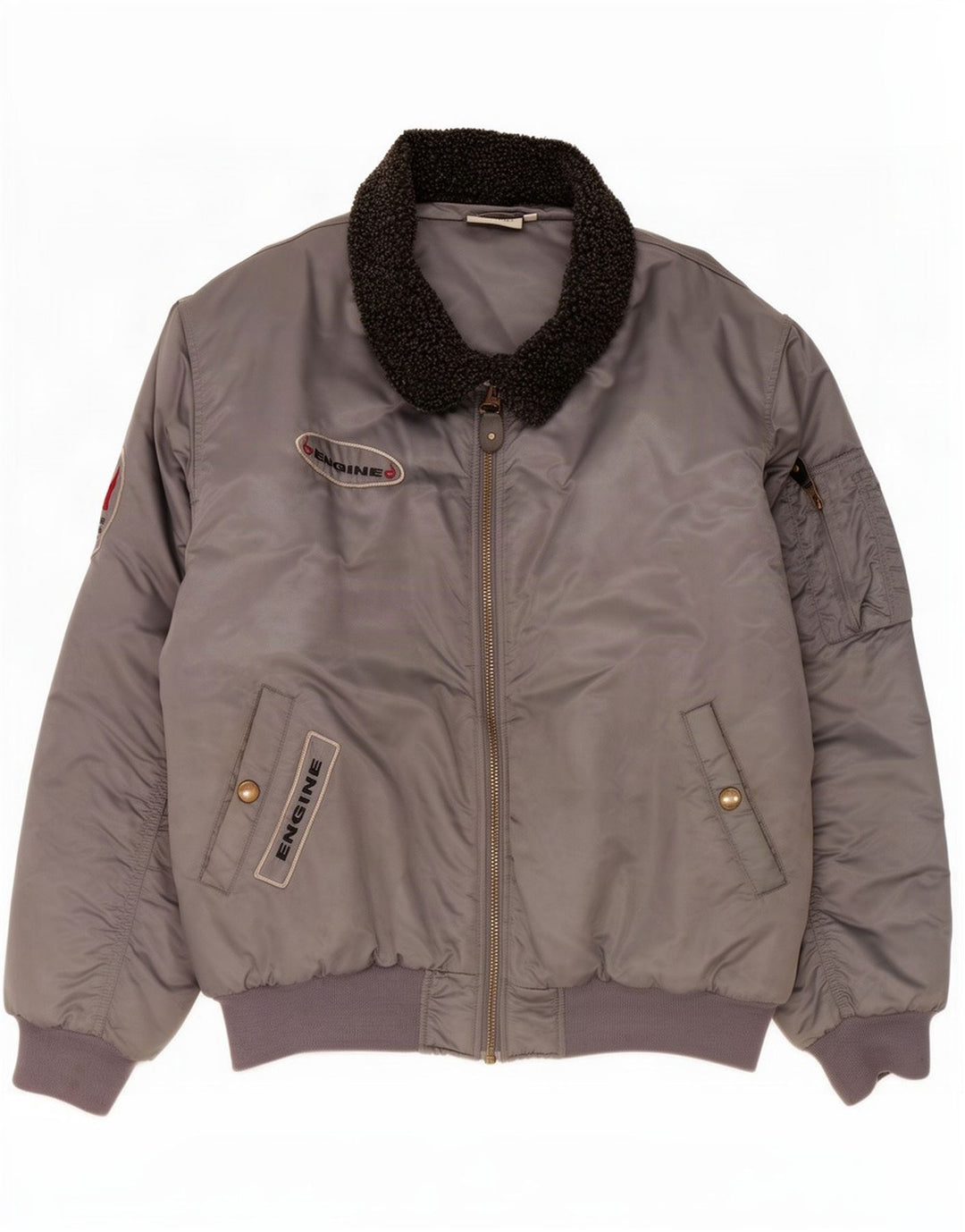 Giacca imbottita da uomo identica IT 56/58 XL Nylon color block grigio