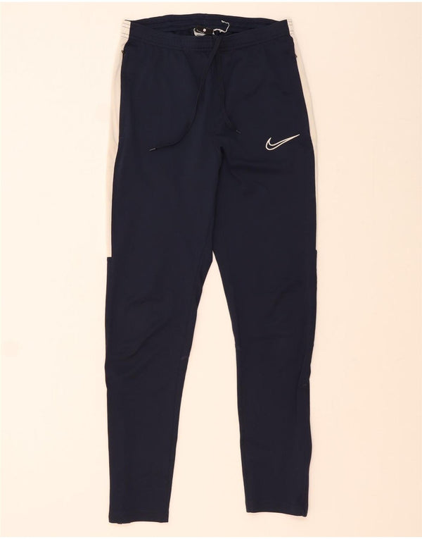 Pantaloni da tuta da uomo Nike Dri Fit Joggers Small Blu Navy Colorblock