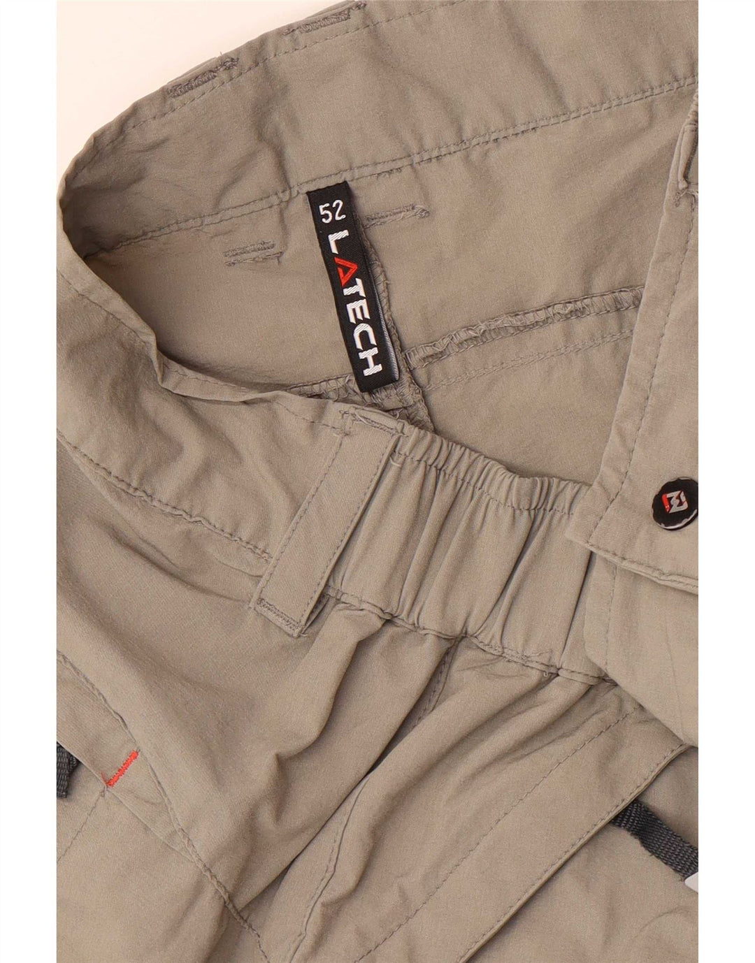 Pantaloncini cargo vintage da uomo IT 52 XL W38 Grigi