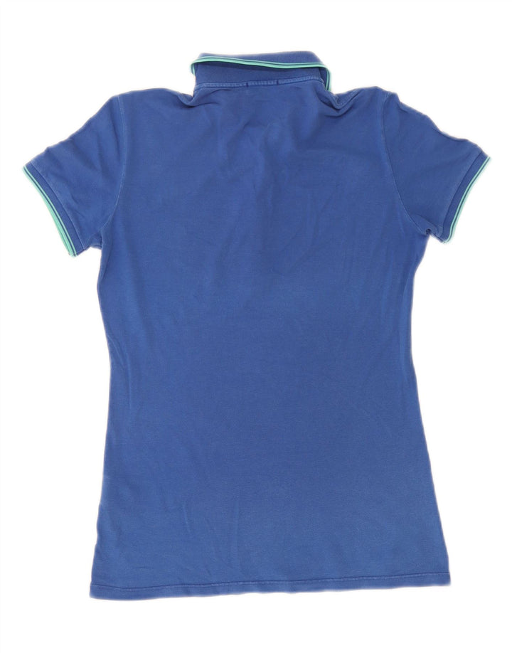 Polo da donna Fred Perry UK 12 in cotone blu medio