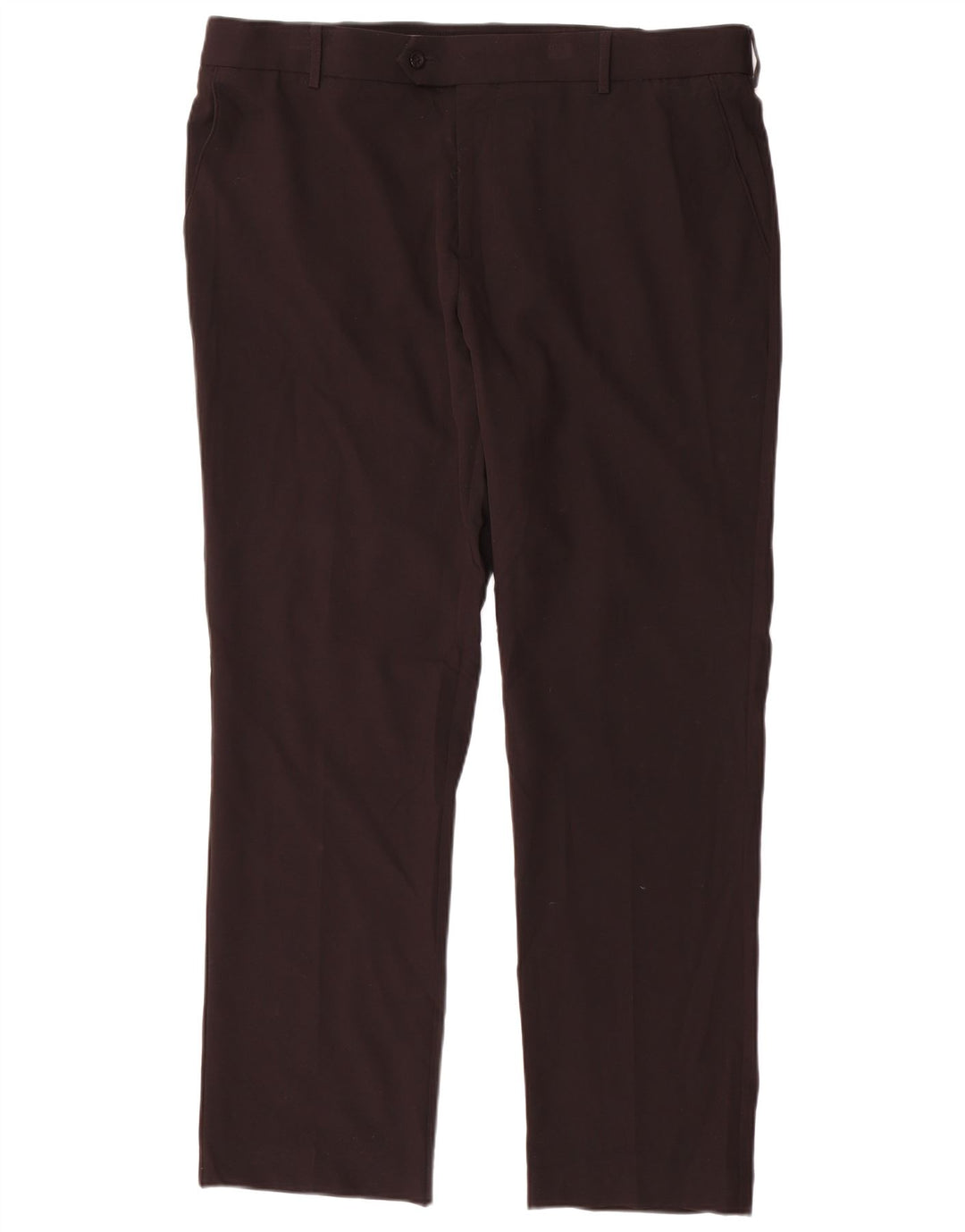 Pantaloni da abito dritti da uomo Farah W40 L31 poliestere nero