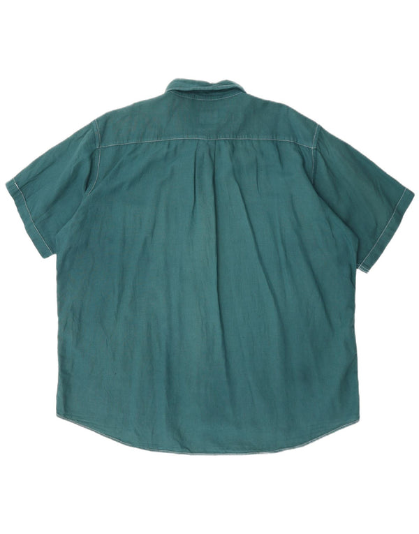 Camicia a maniche corte da uomo Murphy & Nye 2XL Verde