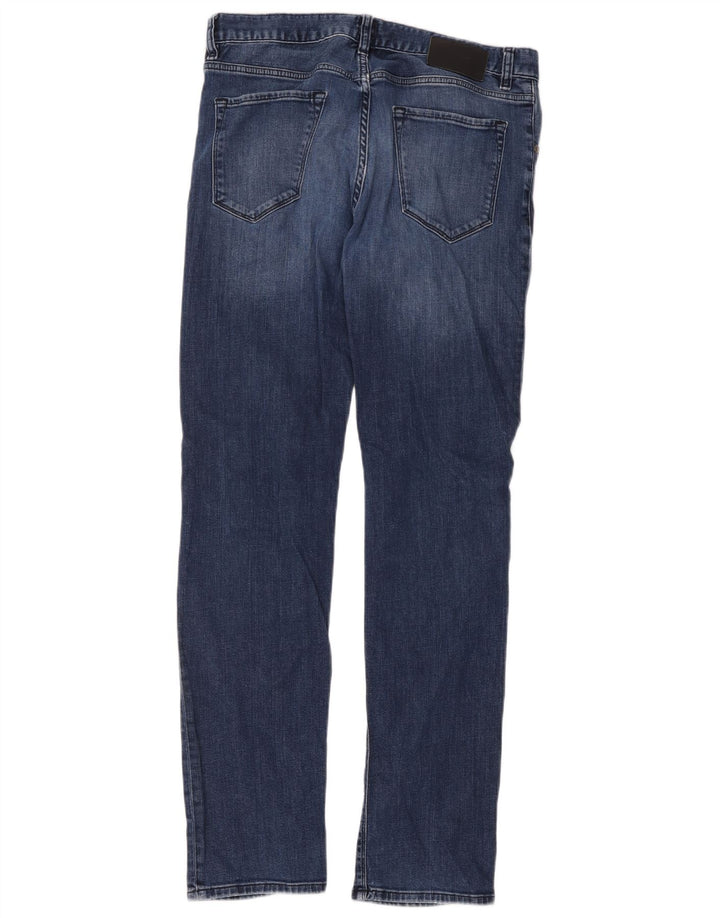 Jeans slim da uomo Hugo Boss W34 L32 Blu