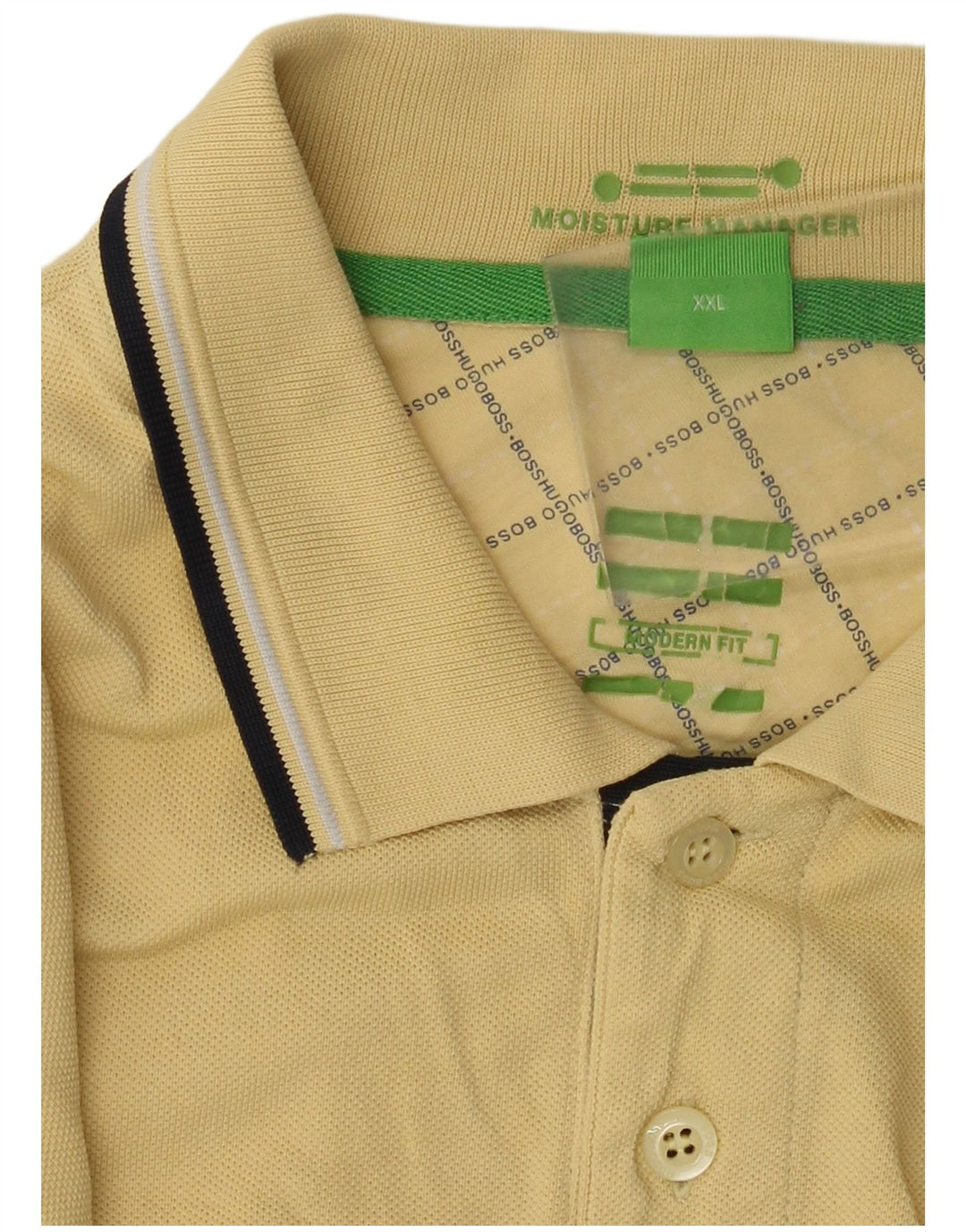 Polo HUGO BOSS da uomo 2XL gialla