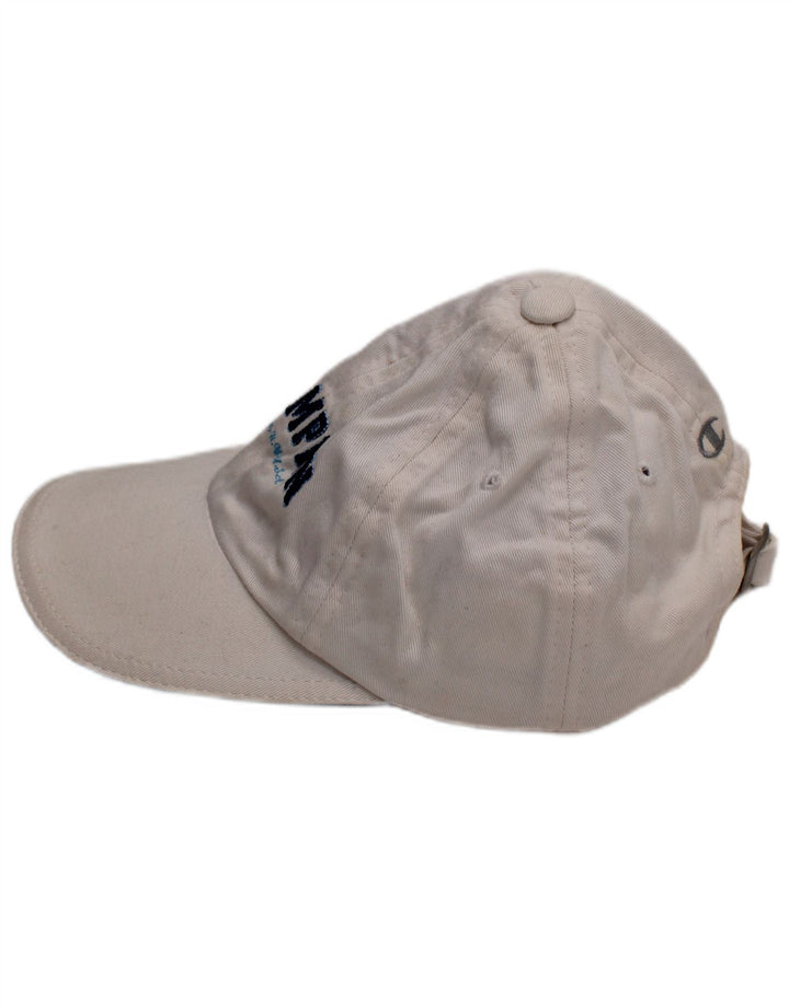 Berretto da baseball grafico Champion per ragazzi 6-7 anni piccolo in cotone bianco
