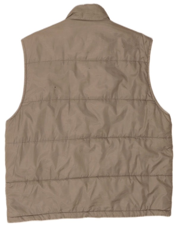 Gilet imbottito da uomo Zara UK 42 XL poliestere kaki