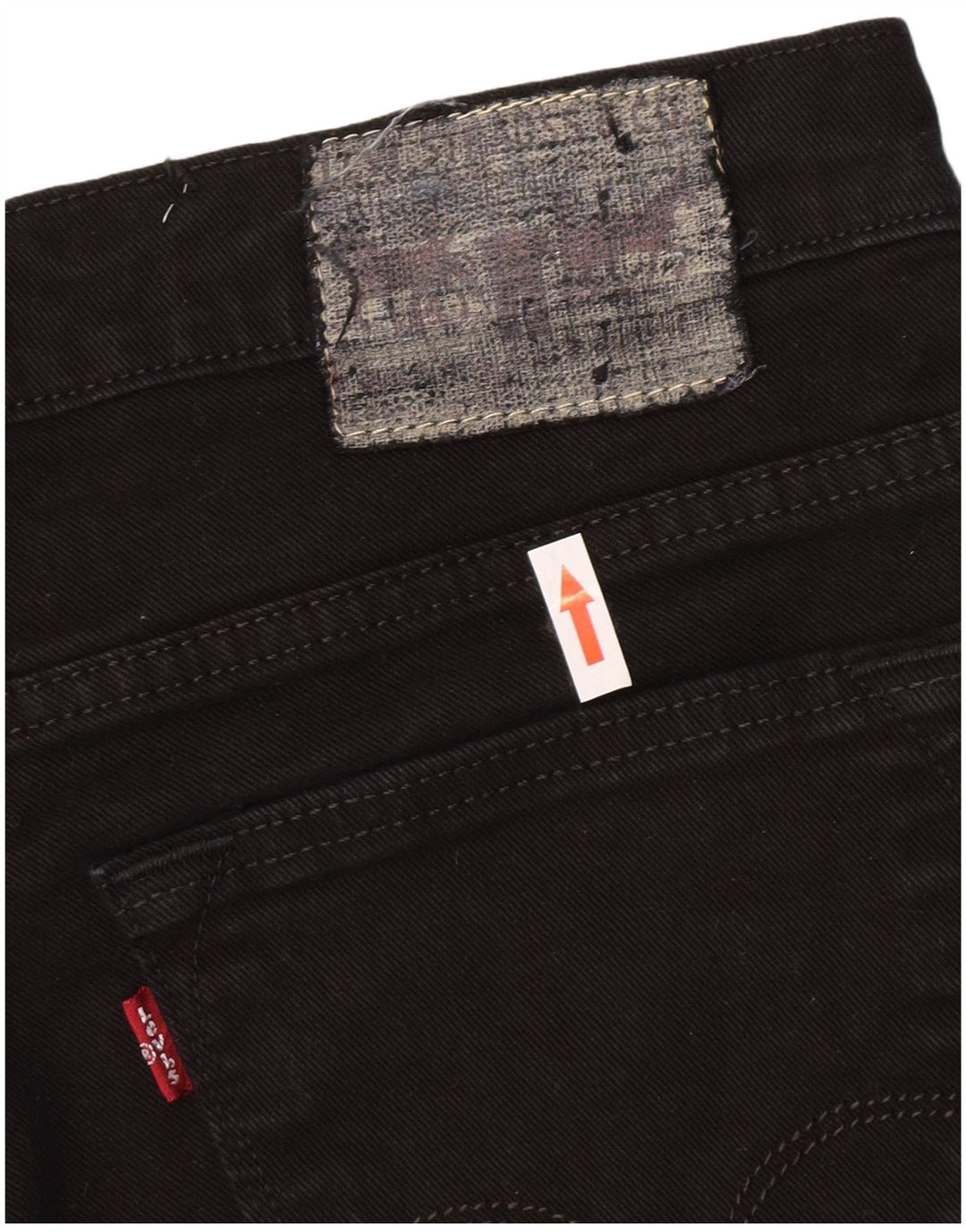Levi's Uomo 519 Jeans Slim W33 L30 Cotone Nero