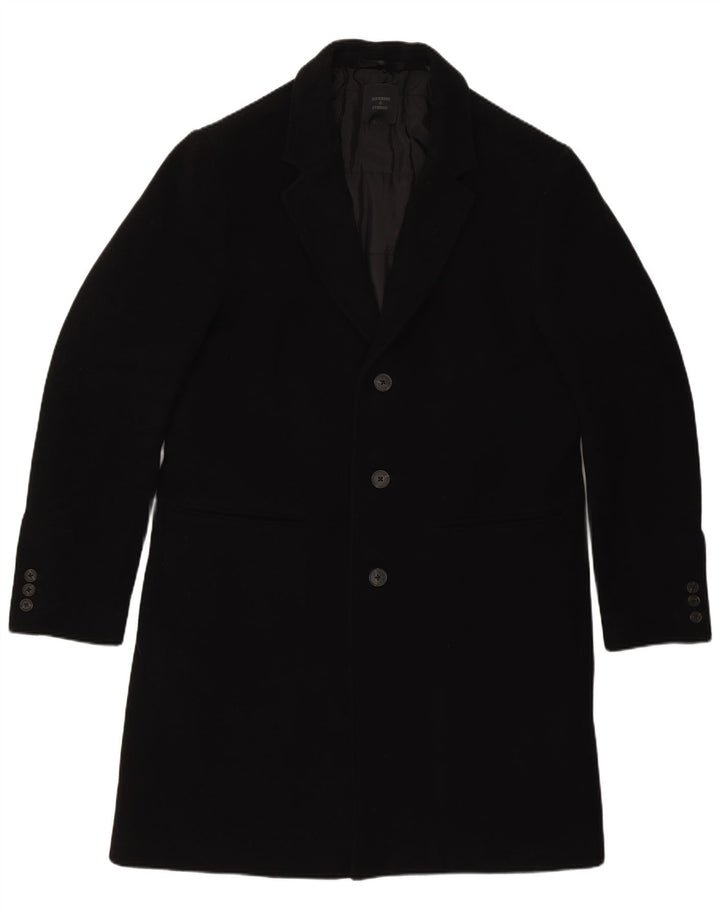 Cappotto da uomo Superdry UK 40 grande lana nera