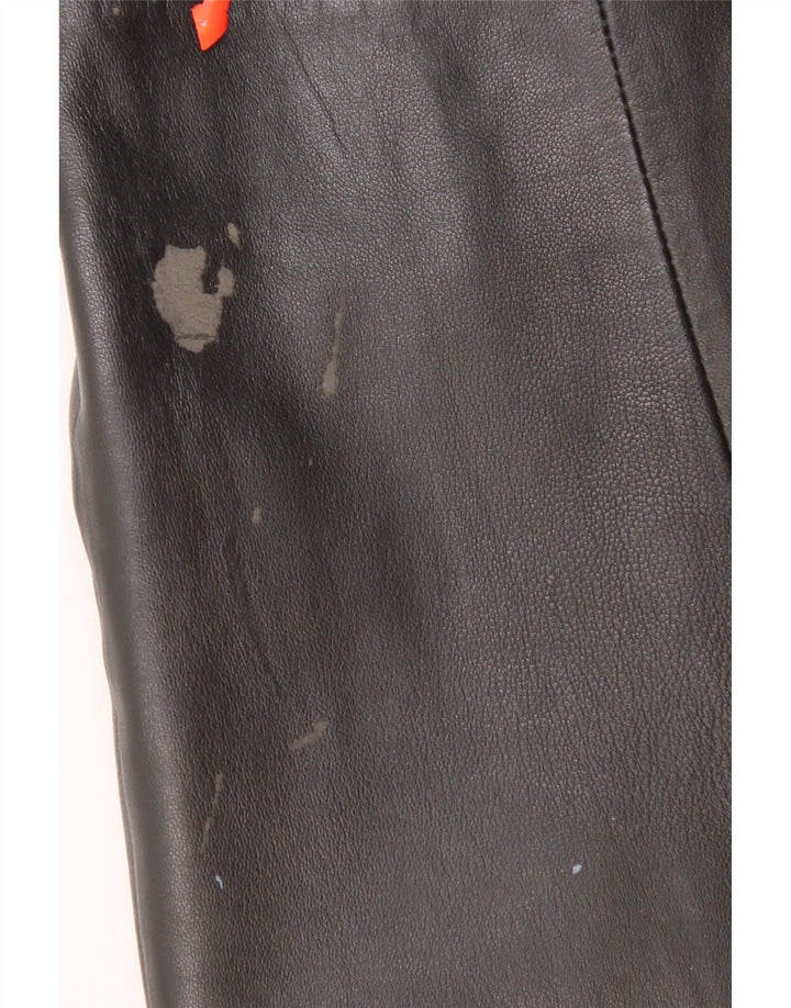 Giubbotto Bomber In Pelle Uomo Conbipel IT 48 Medio Pelle Nera