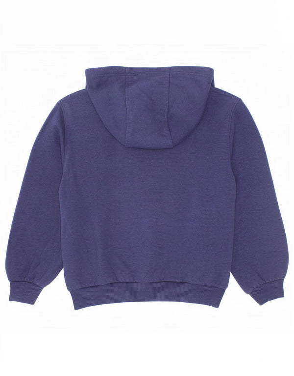 Felpa con cappuccio grafica Nike da ragazzo, 6-7 anni, grande, in cotone blu navy