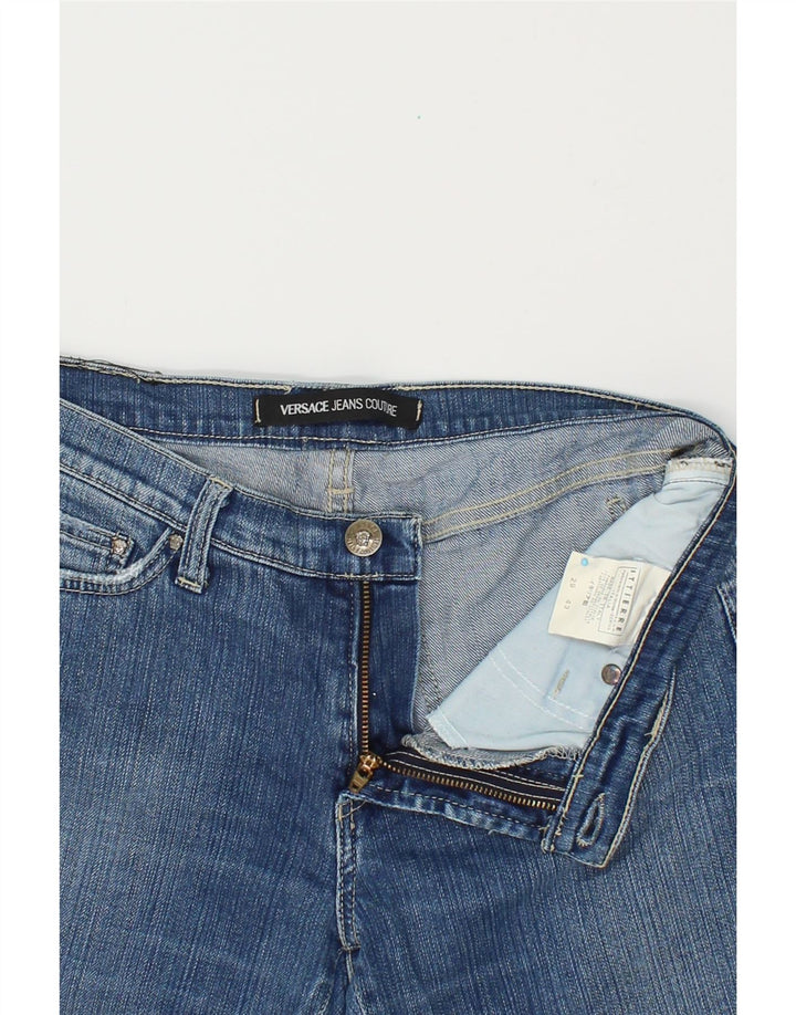 VERSACE Womens Cropped Jeans W29 L24  Blue Cotton Vintage Versace and Second-Hand Versace from Messina Hembry 