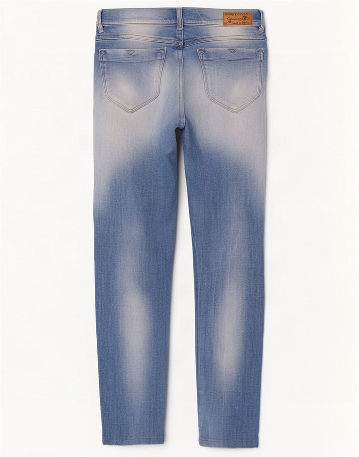 Jeans super slim effetto consumato da donna Diesel W29 L28 cotone blu