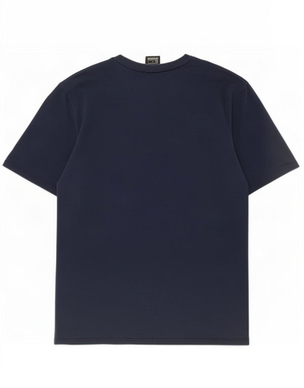 T-shirt grafica da uomo Nike Top Large blu navy color block