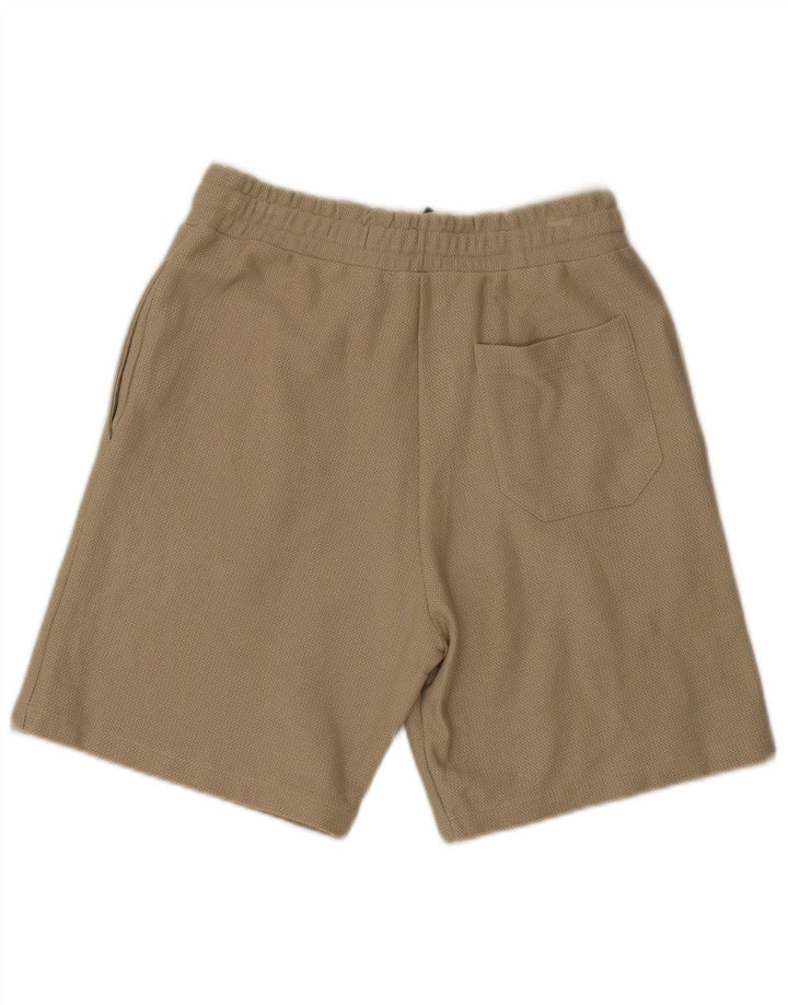 Pantaloncini chino da uomo Zara medi W31 in cotone beige