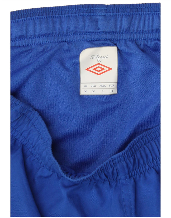 Pantaloncini sportivi grafici da uomo Umbro Sport blu medio