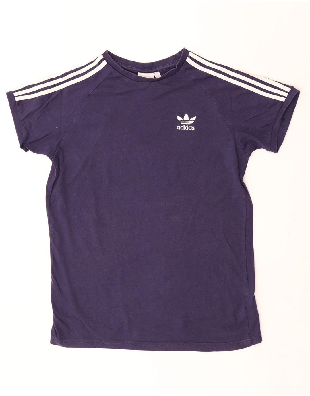 T-shirt da uomo Adidas Top Large in cotone blu navy