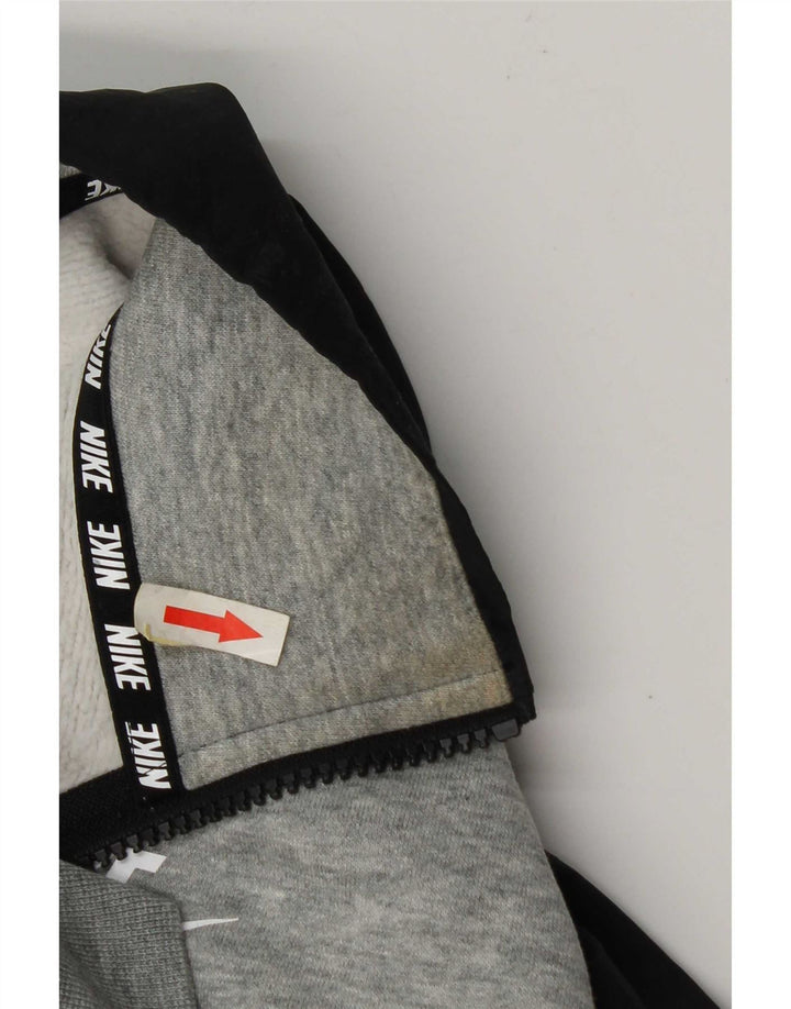 Tuta intera da uomo Nike Large in cotone color block grigio