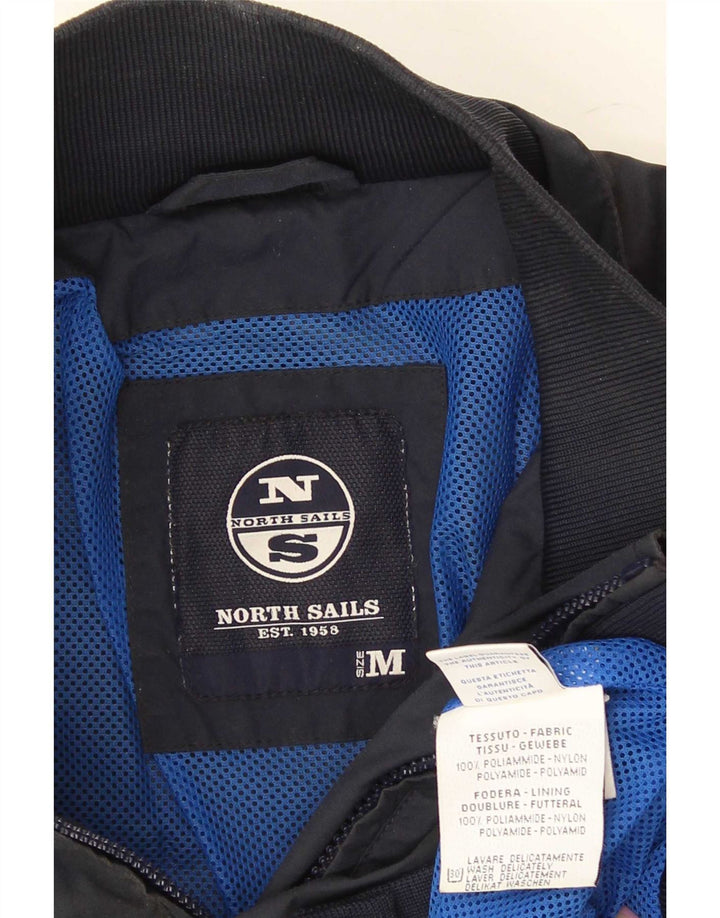 Giubbotto bomber da uomo North Sails UK 38 medio blu navy in poliammide