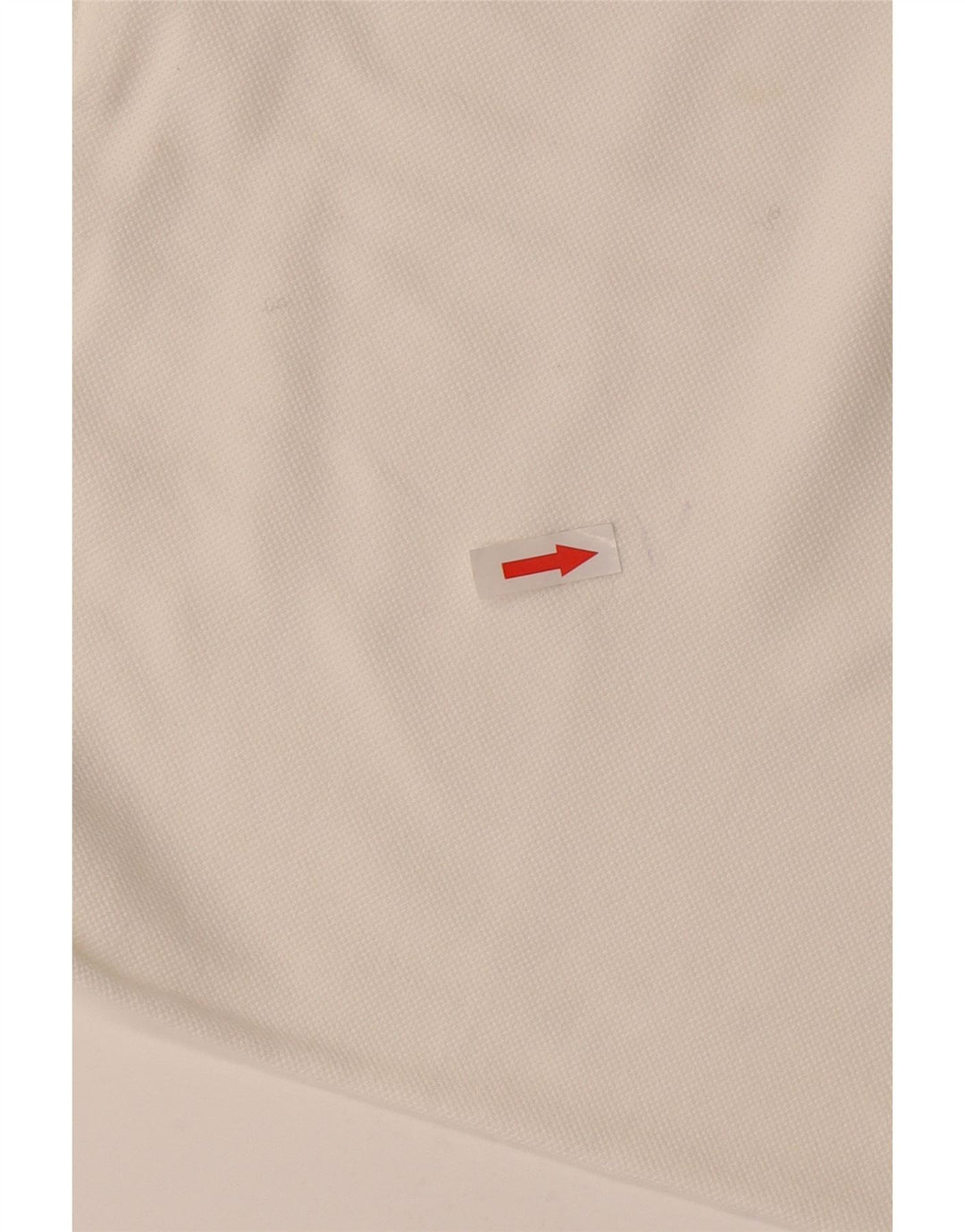 Polo Benetton Bambino 7-8 Anni Cotone Medio Bianco