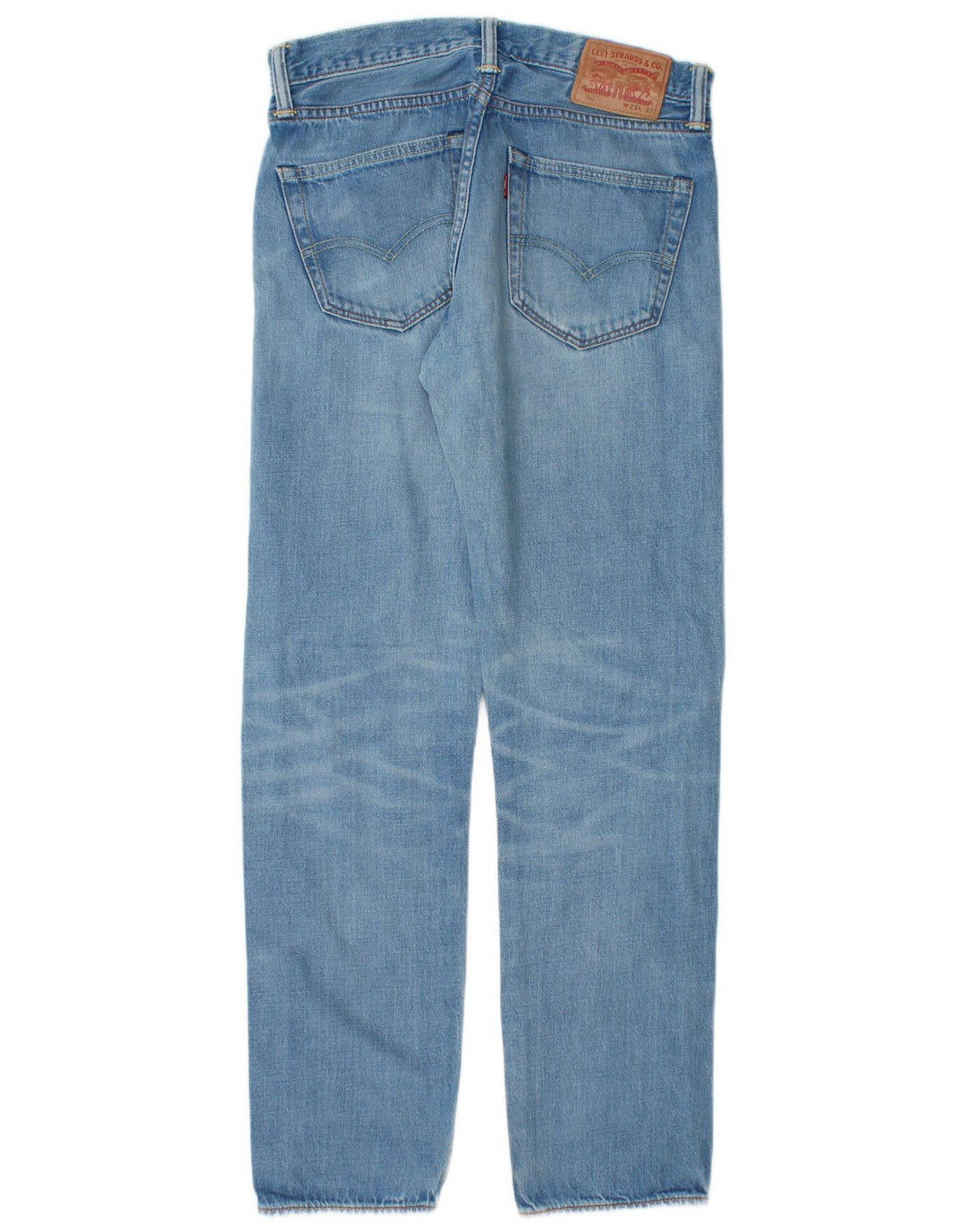 LEVI'S Uomo 508 Jeans affusolati regolari W29 L30 Blu
